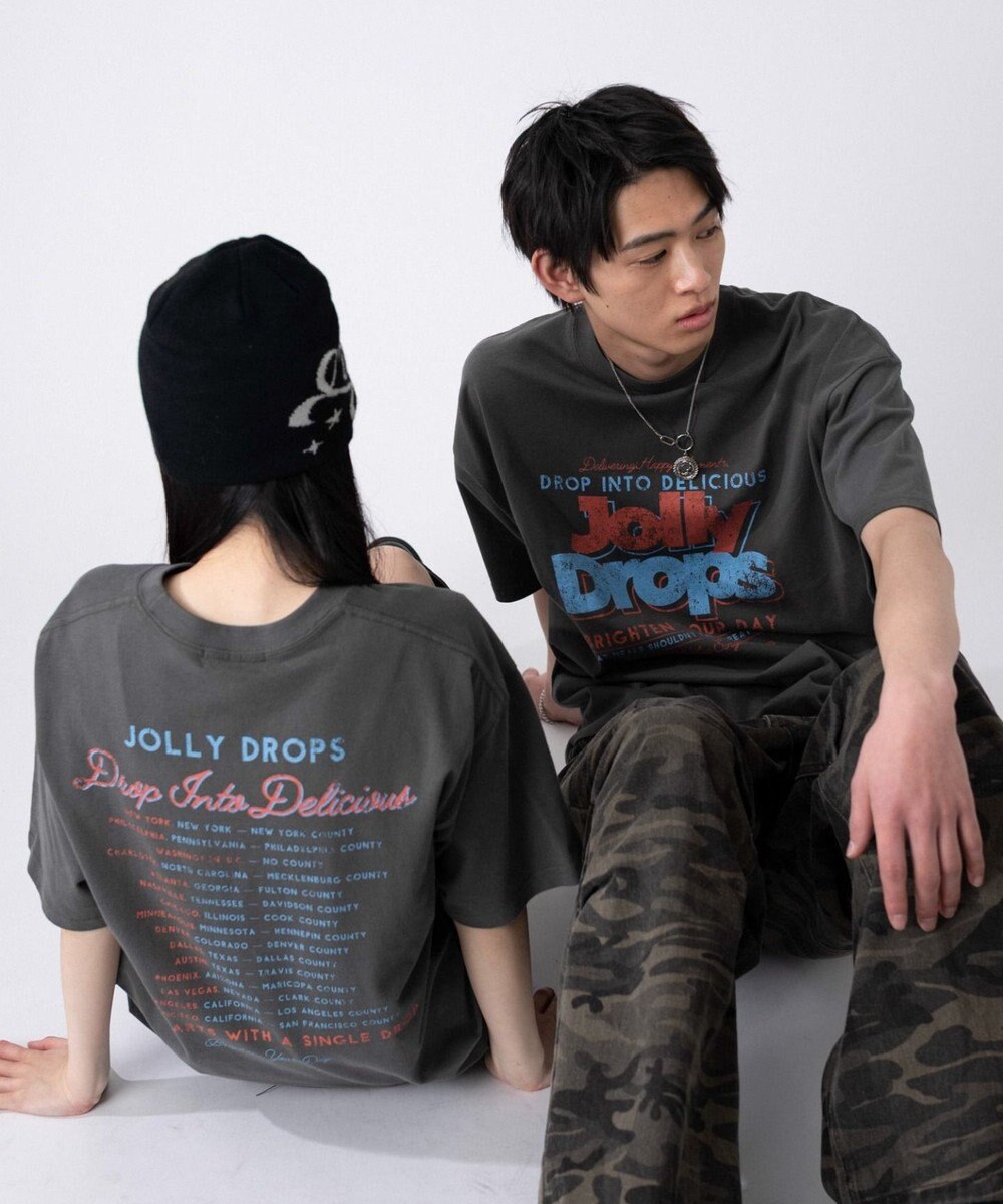 WEGO 【ユニセックス着用ITEM/SMLサイズ展開】アソートグラフィックBIG　T2（SS） 