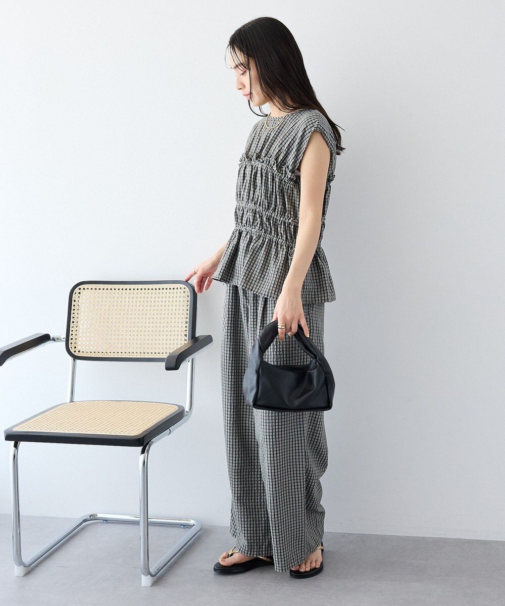 CRAFT STANDARD BOUTIQUE サッカーチェックブラウス 
