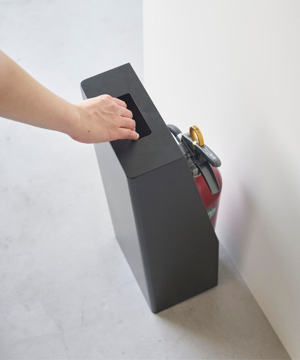 tower 消火器スタンド タワー ブラック 