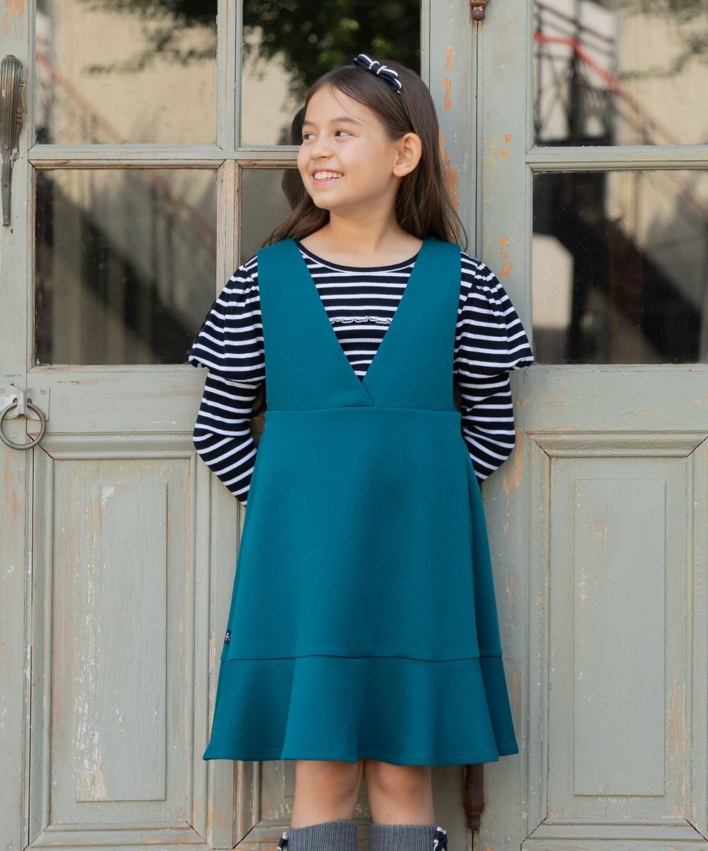 組曲 KIDS 【Fサイズ】ポインテッドリボン カチューシャ 