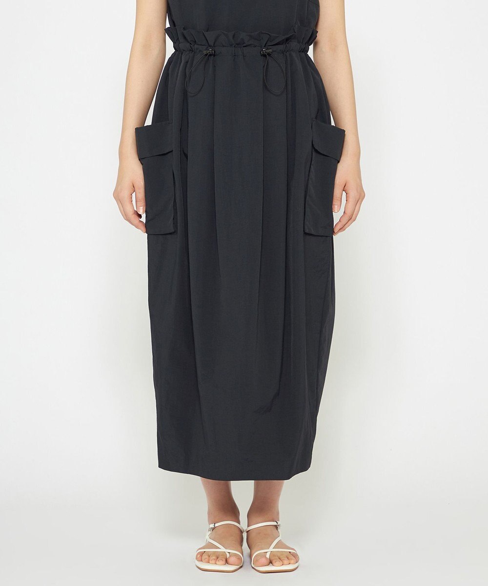 uncrave 【撥水・洗濯機洗い可】ライトプルーフナイロン スカート（uncrave WHITE） 