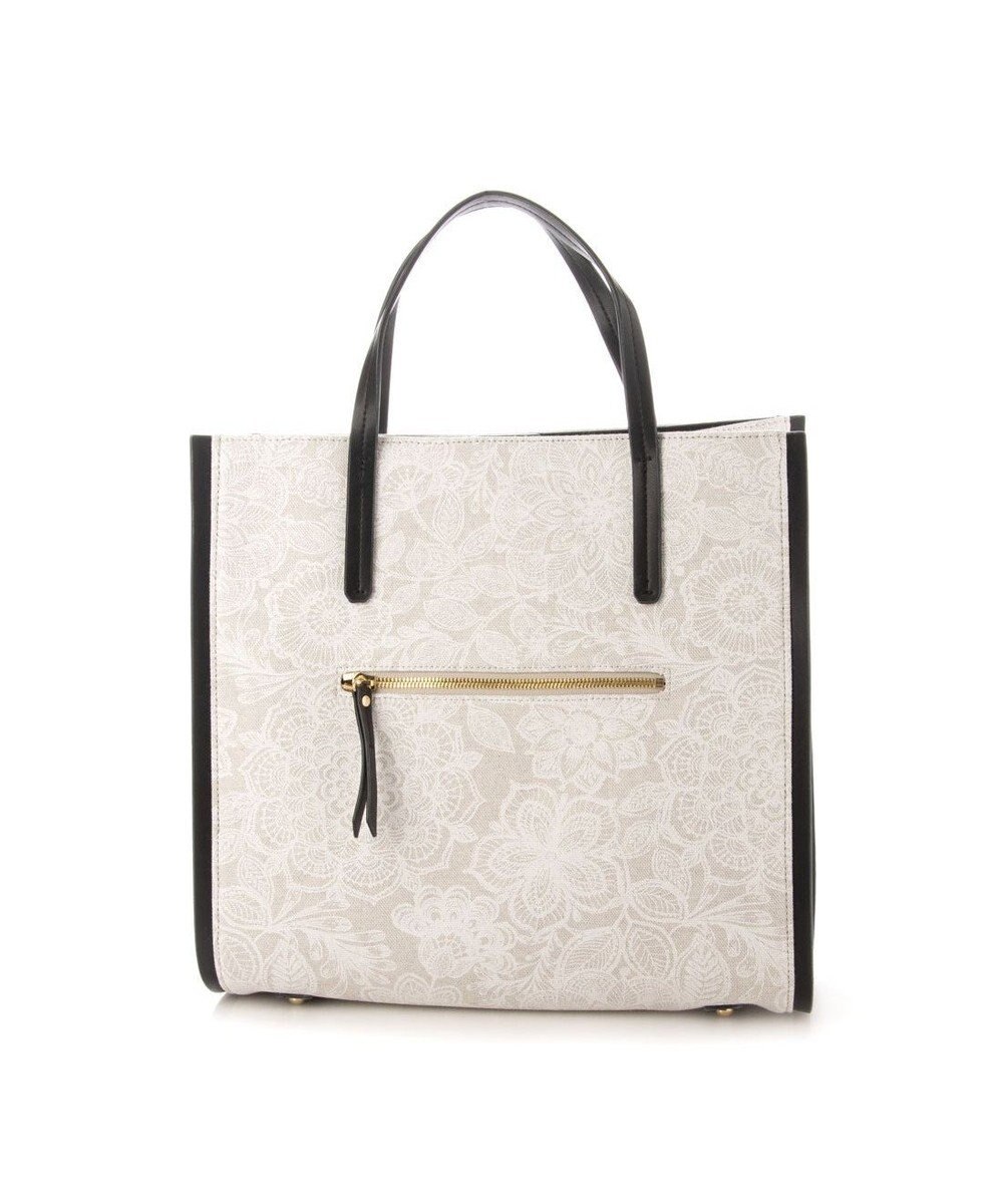 LA BAGAGERIE 【STOF】フラワープリントスクエアトート 