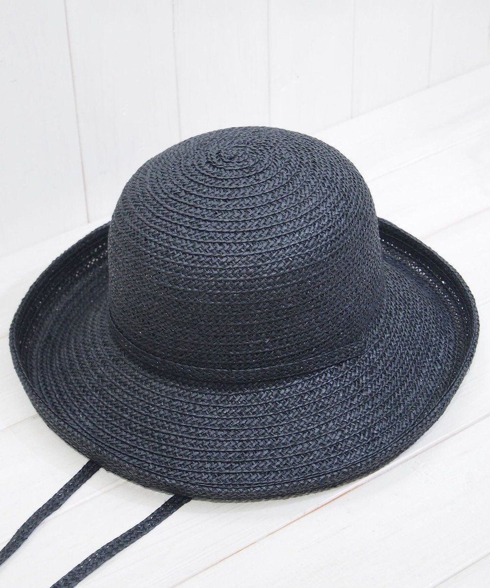 石田製帽 ペーパーブレード 3WAY ソフトセーラハット(汚れ防止テープ付き）〈折り畳めるサイズ調整可〉 