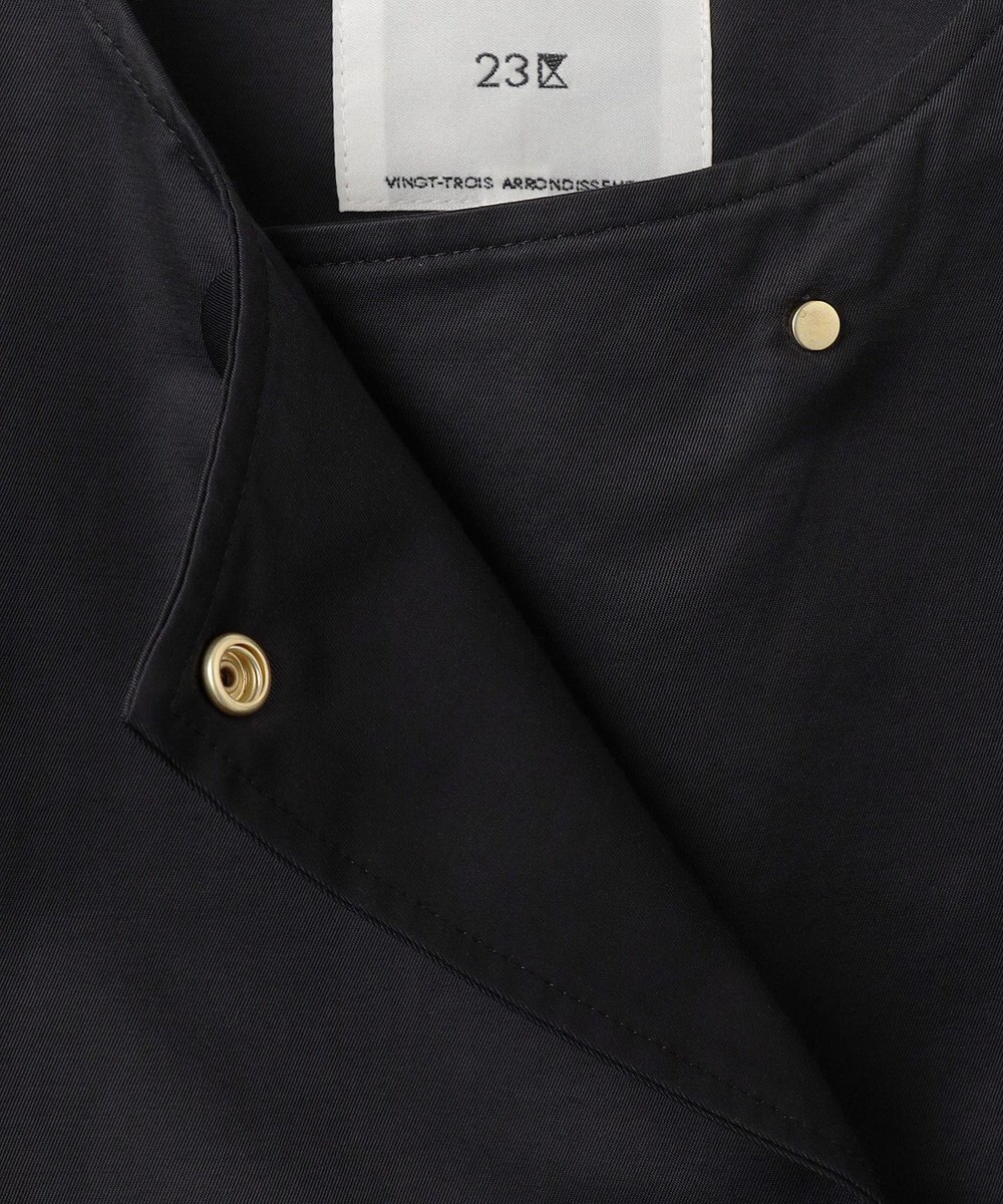 23区 【VERYコラボ/撥水加工】グロッシーツイル アウター 