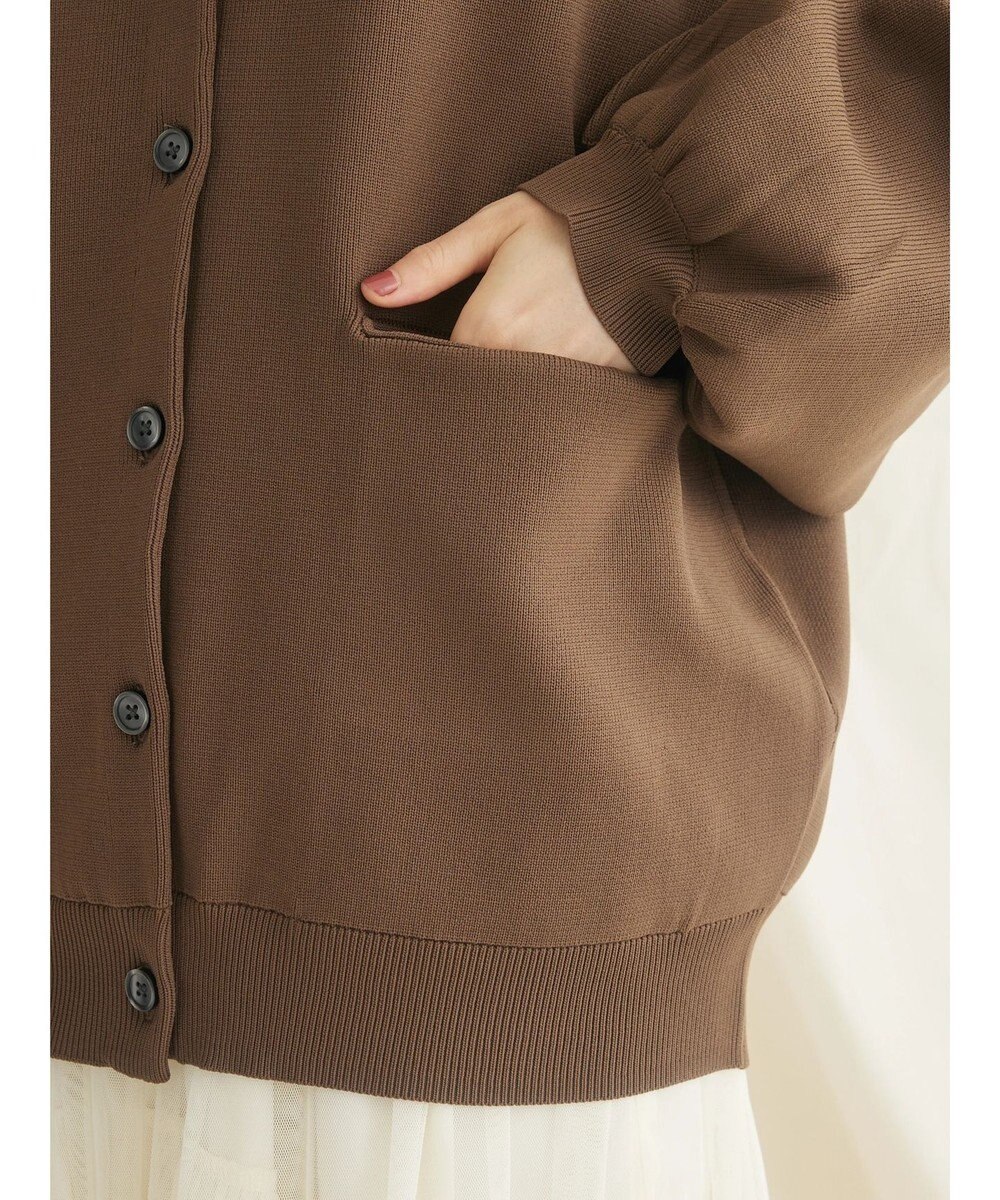 CRAFT STANDARD BOUTIQUE リサイクルポリエステルニットカーディガン 