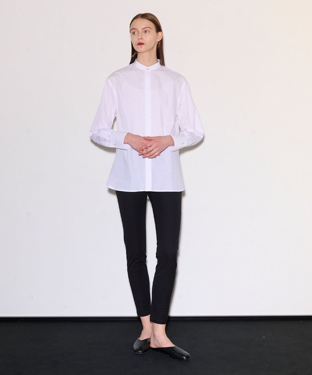 JOSEPH ポプリンシャツ×ニットベスト 