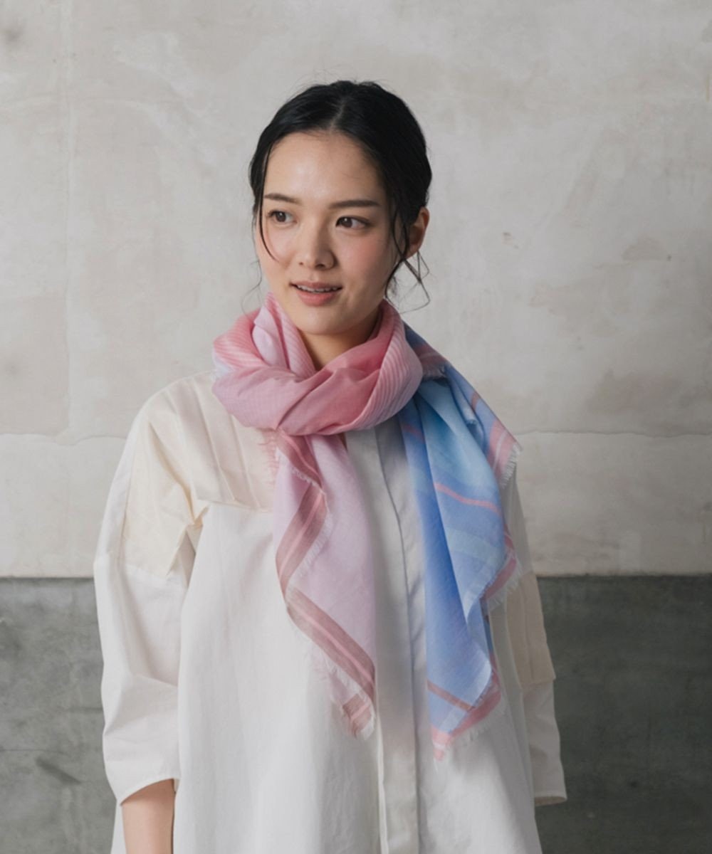 POLS 播州織 極細コットンストール 