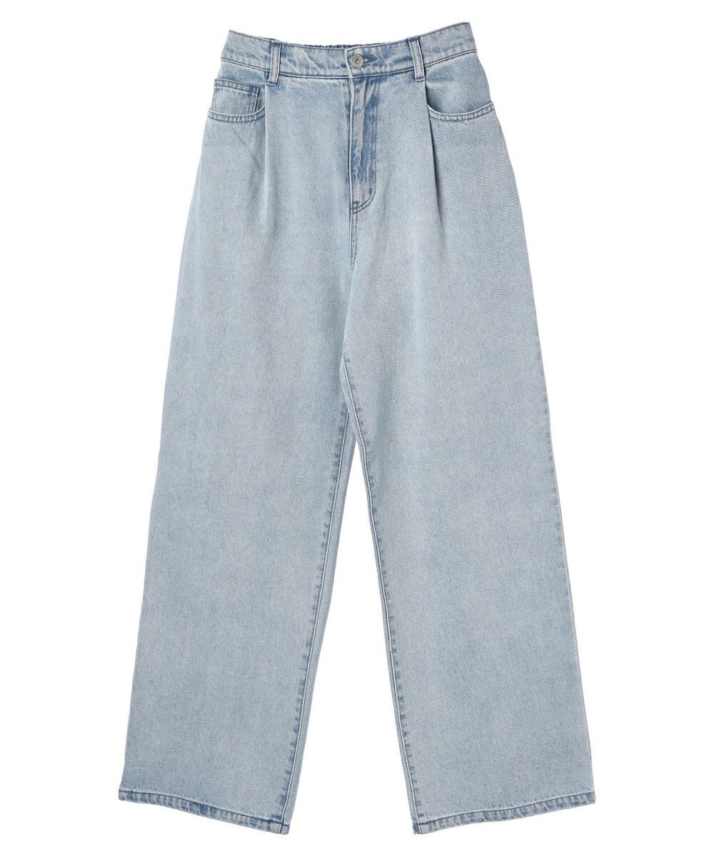 earth music&ecology タックルーズデニムパンツ 