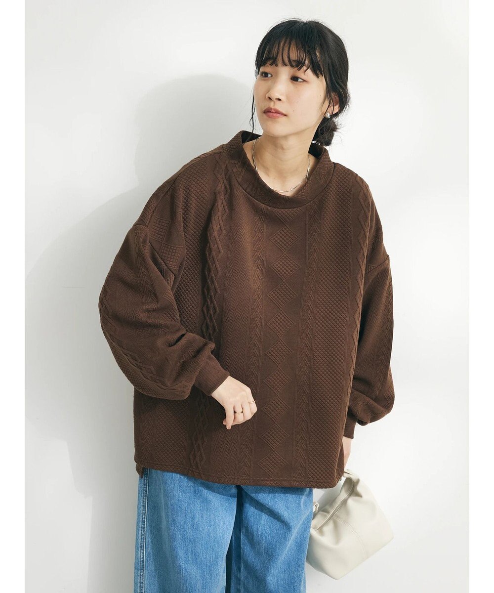 CRAFT STANDARD BOUTIQUE JQカットボリュームスリーブMOCプルオーバー1 