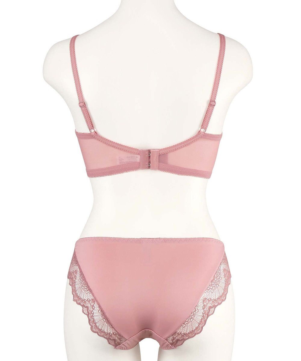 San-ai Resort（三愛水着楽園） 【新色アッシュローズ・アッシュグレー追加】 カシュクール脇高ブラジャー＆ショーツ 