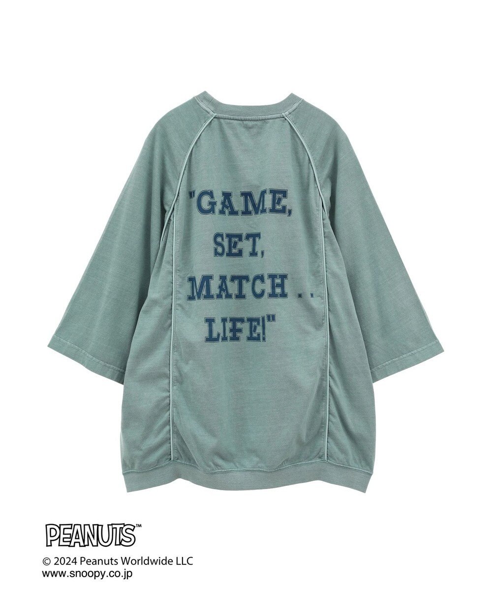 CRAFT STANDARD BOUTIQUE 【ユニセックス】PEANUTS/スヌーピー 切り替えTシャツ 