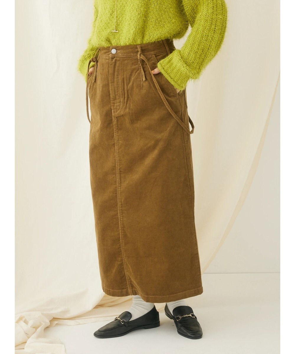 CRAFT STANDARD BOUTIQUE コーデュロイ２ＷＡＹサロペットスカート 
