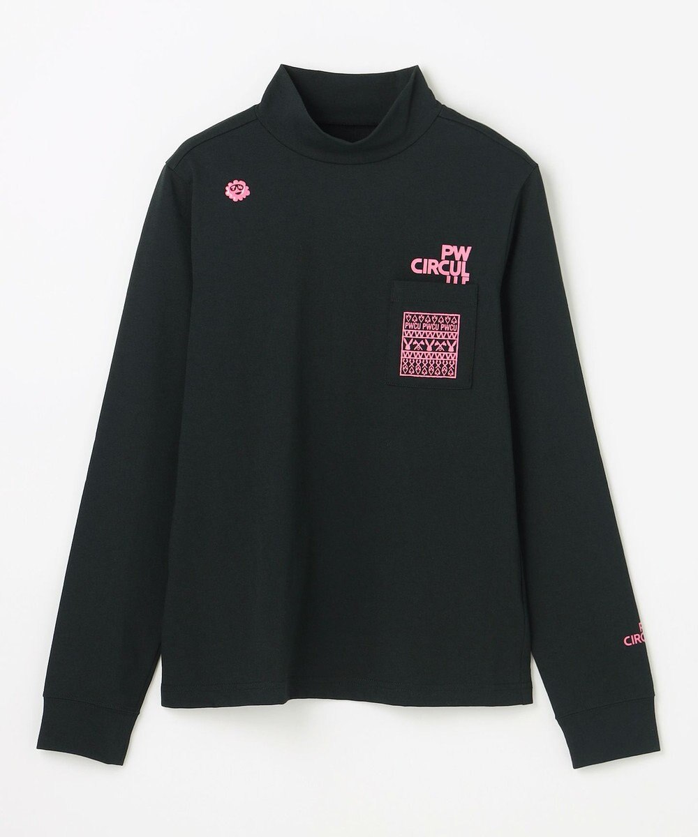PW CIRCULUS 【吸水速乾 / UV遮蔽率99.5% UVカット / ストレッチ】【WOMEN】DELFT ロングスリーブモックT ゴルフウェア レディース 