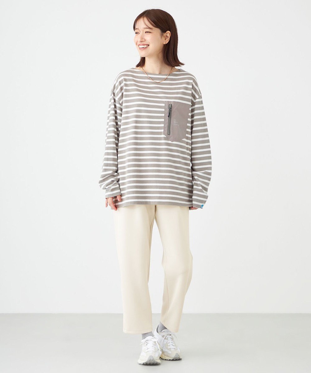 SHARE PARK LADIES 【UNISEX】ボートネックボーダーＴシャツ（S・Mサイズ） 