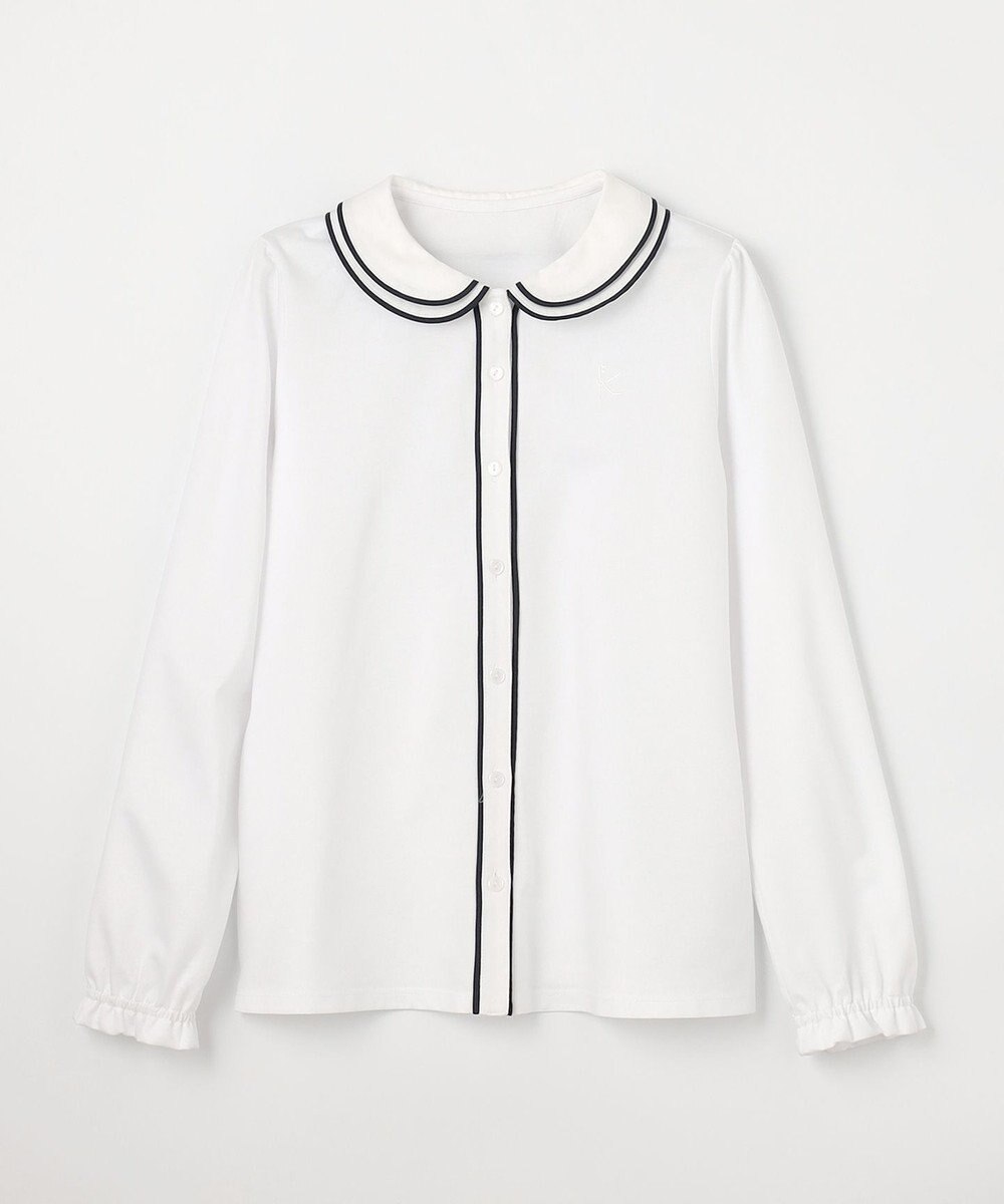 組曲 KIDS 【150-170㎝】ダブルカラー ブラウス 