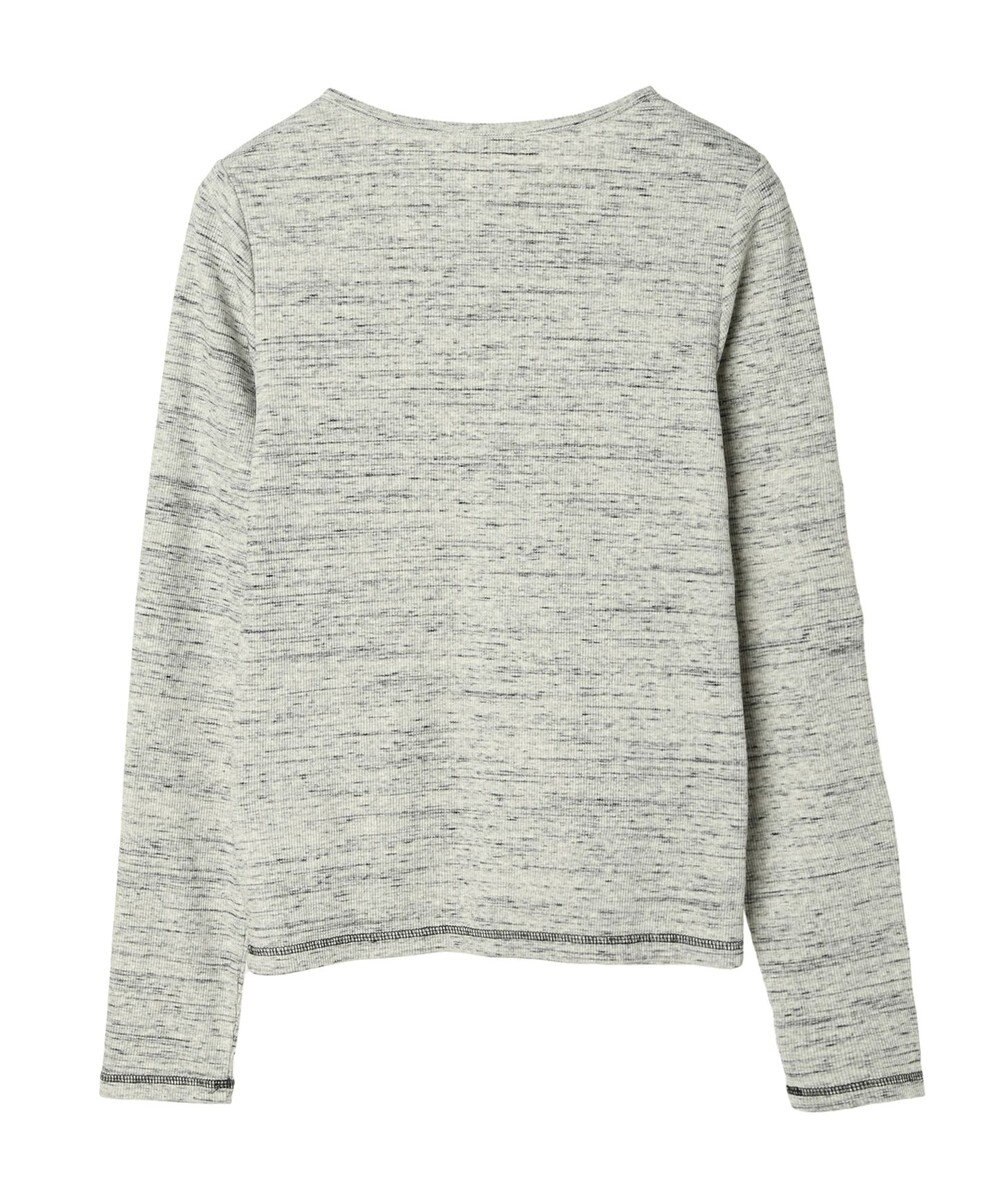 earth music&ecology メランジリブカーディガン（ｇｒａｙ） 