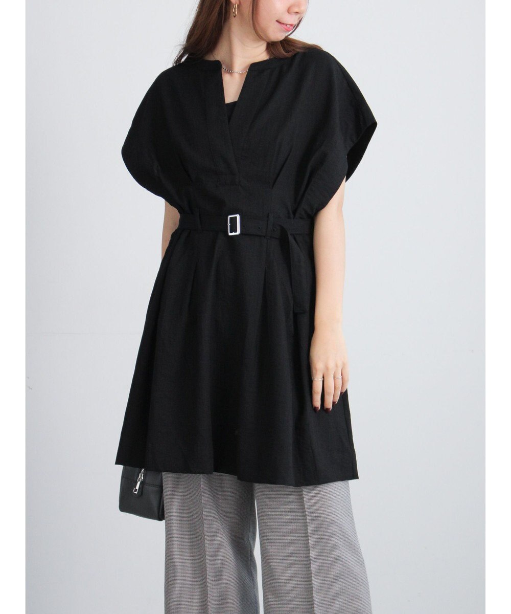 Te chichi ミリタリーチュニックシャツ 