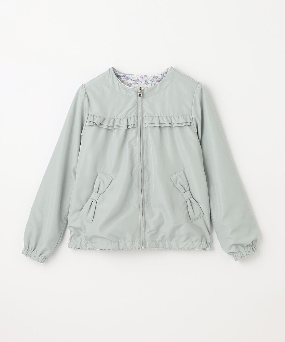 ANY KIDS フード取り外し リバーシブル ブルゾン 