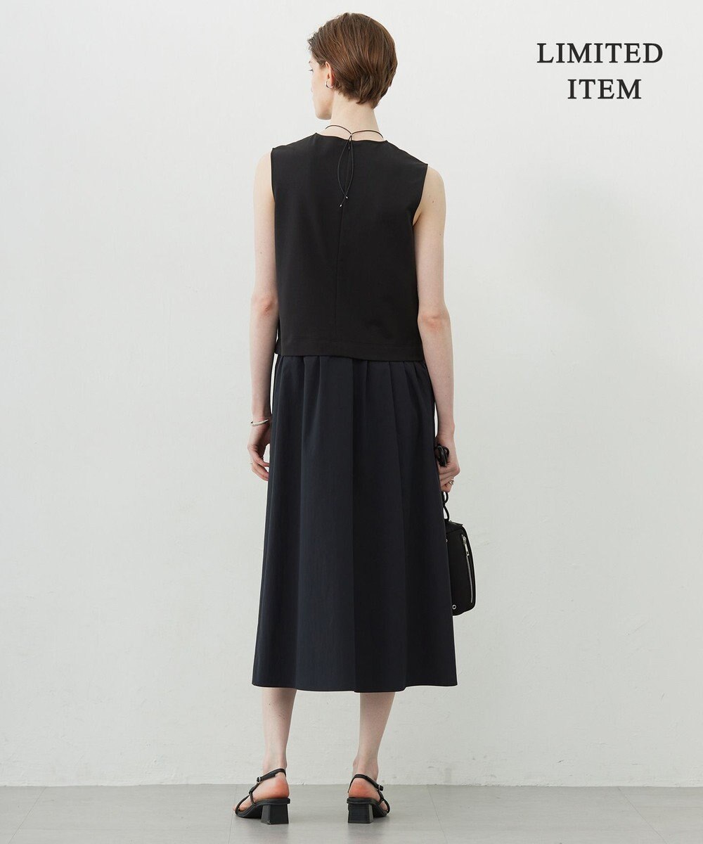 ICB 【WEB限定・洗える】 RENUコンビ ノースリーブワンピース 