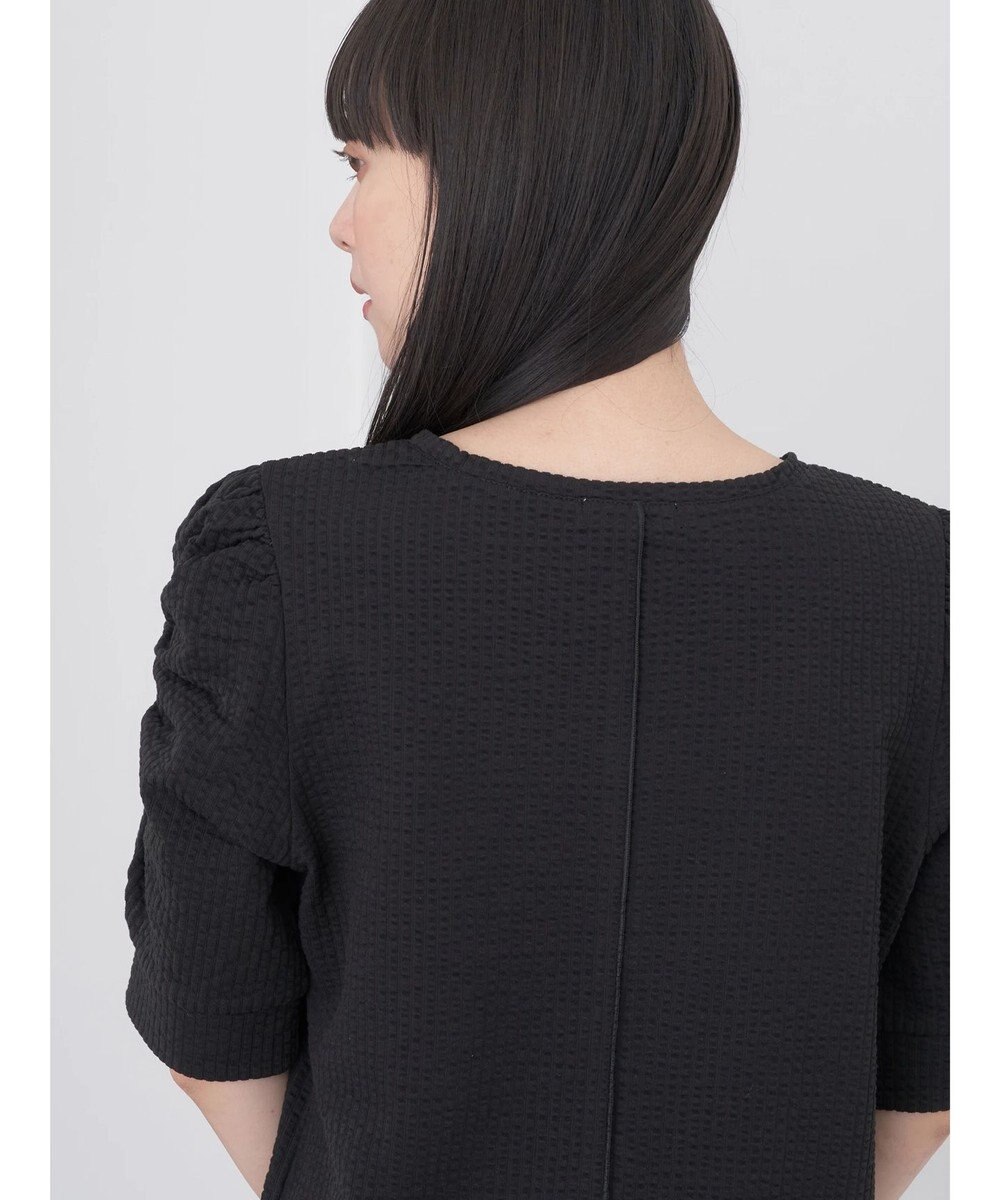 earth music&ecology ジャガードパワショルプルオーバー 