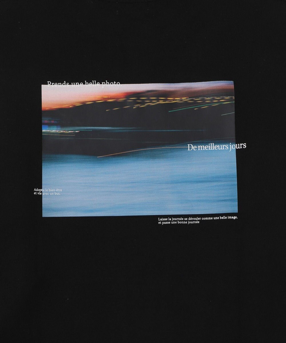 WEGO 【ユニセックス着用ITEM/2点SET/MLサイズ展開】アクセ付きフォトグラフィックプルオーバー 