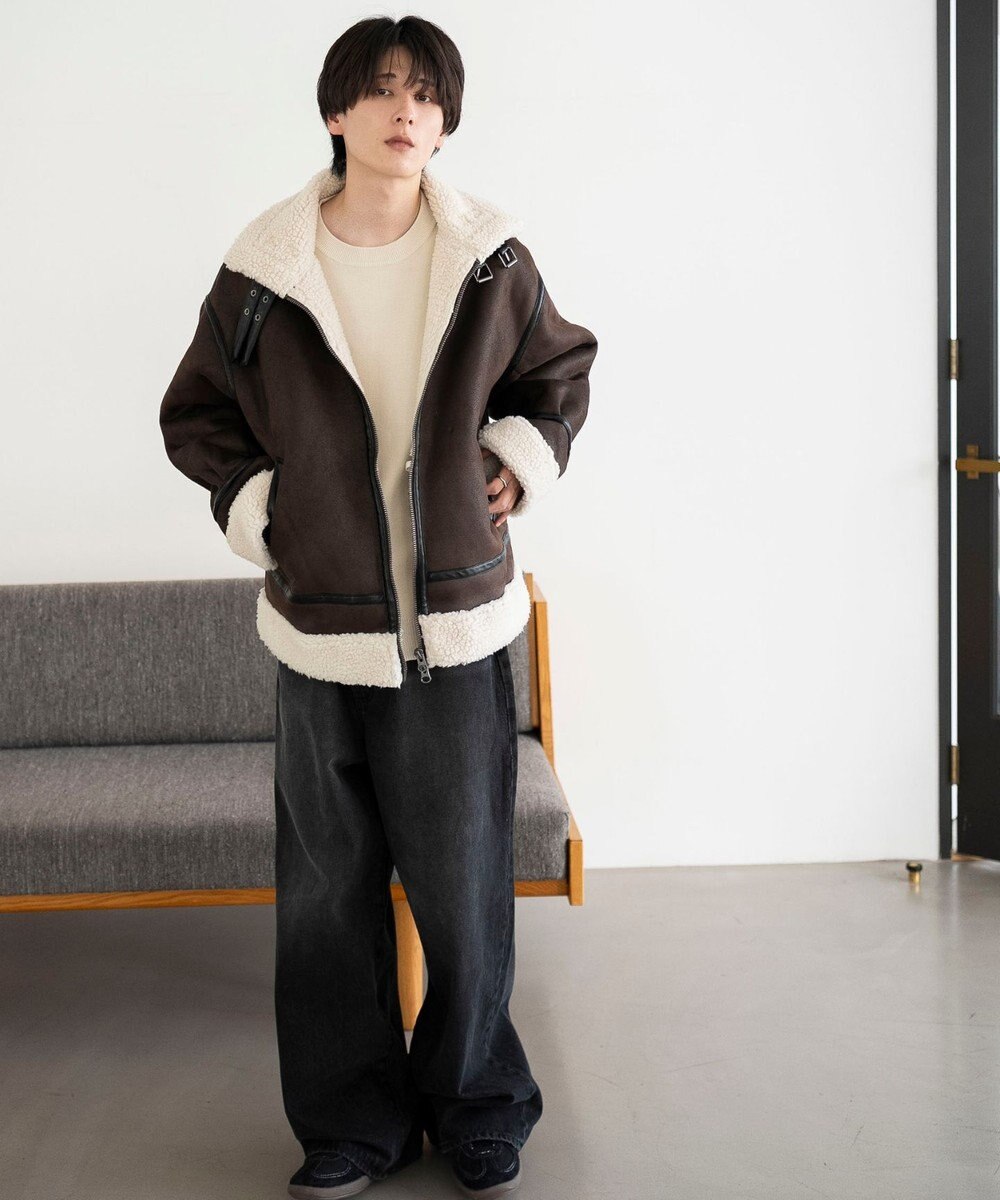 WEGO 【25年秋冬新作/ユニセックス着用ITEM/MLサイズ展開】B－3ジャケット 