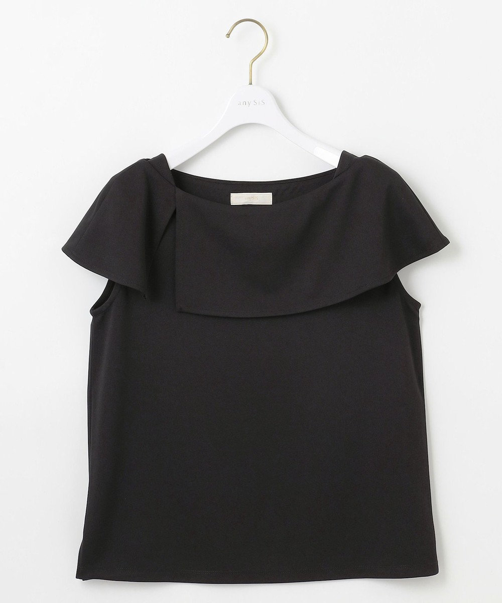 ANY SIS ケープディテール カットソー 