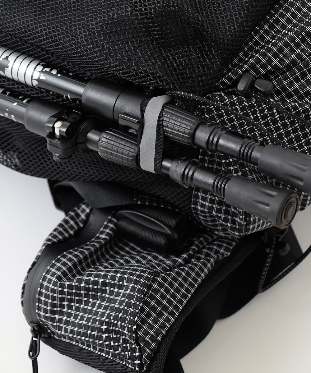 JOSEPH ABBOUD MOUNTAIN 【軽量/ECO撥水/サスティナブル素材/サコッシュが取り外せる】リサイクルリップストップ バックパック 33L 