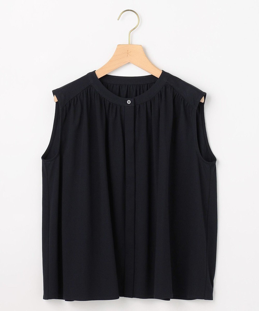 組曲 【先行予約・WEB限定】トリコットジャージー ギャザー カットソー 