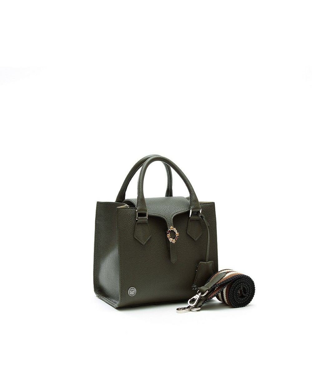 A.D.M.J. モーツァルト/バックルモチーフスクエアトートS 