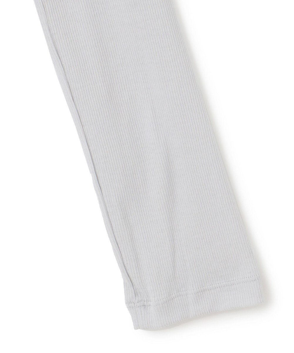 ICB L 【新色追加・洗える】 パウダリーリブ ハイネックプルオーバー 