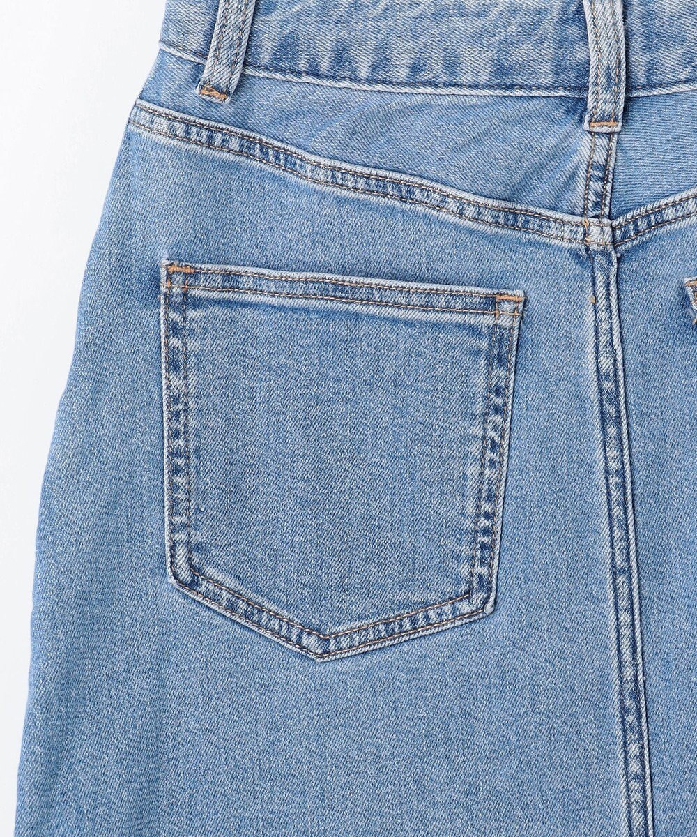 ANY L フロントスリットデニムスカート 