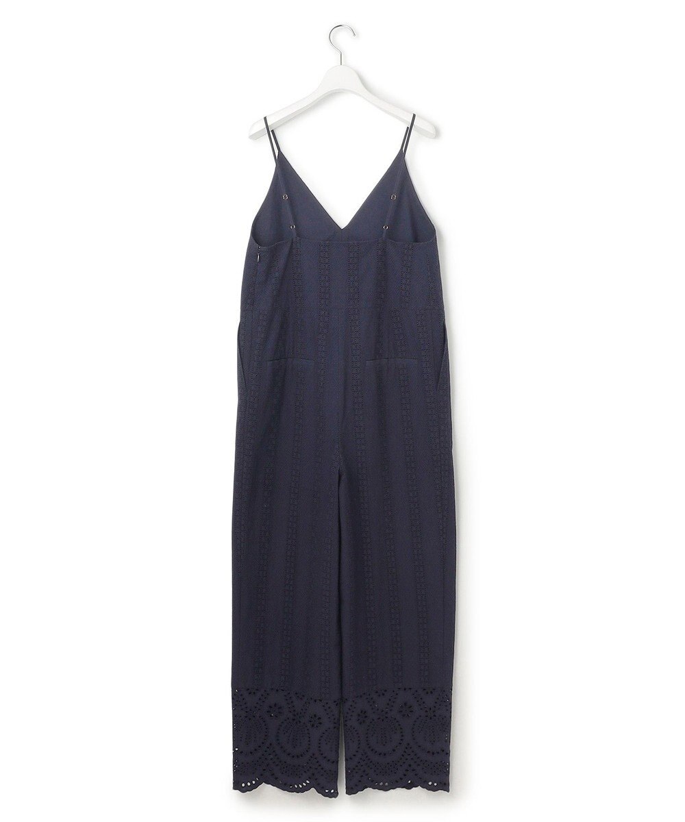 23区 【洗える】コットンエンブロイダリー オールインワン 