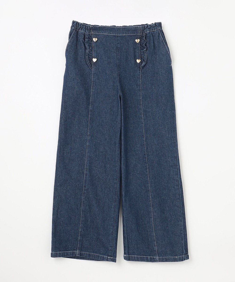 ANY KIDS デニム ワイド パンツ 