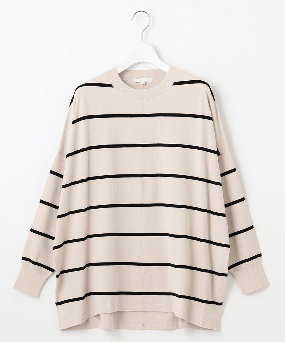 自由区 L 【WEB限定カラーあり】レーヨンストレッチ ニットT 