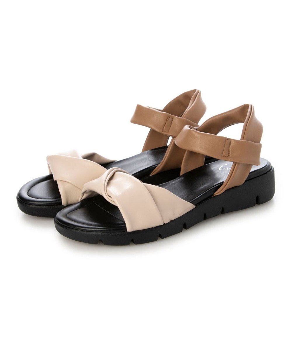 ing <ing>「もちっと新感覚」ソフトストレッチサンダル 