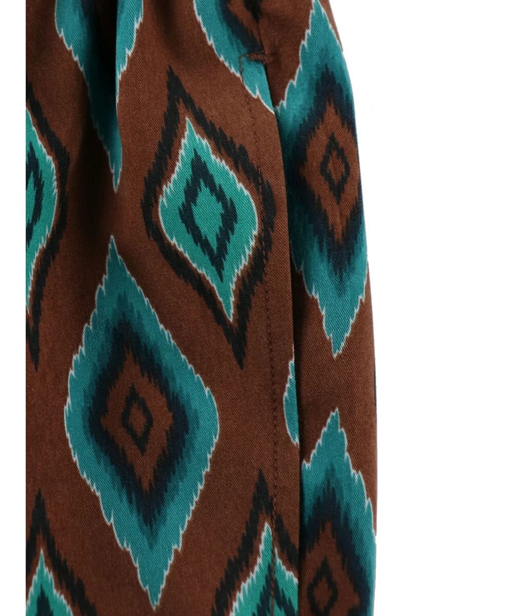 Green Parks アート柄イージーパンツ 