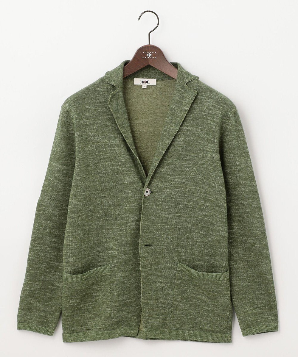 JOSEPH ABBOUD 【サスティナブル】スラブギマ カーディガン 