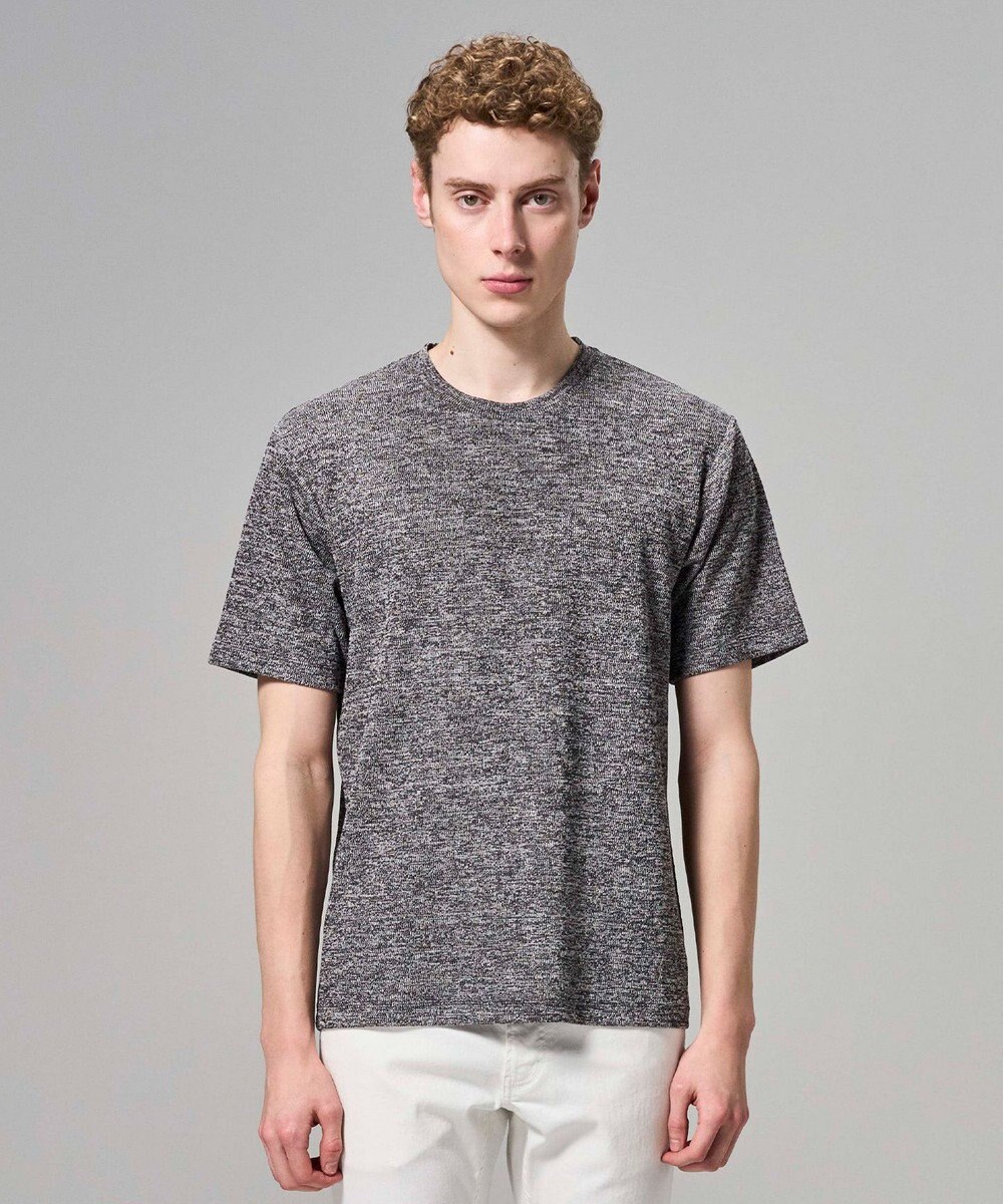 JOSEPH HOMME 【WEB・一部店舗限定】 メランジウィーブ　半袖カットソー 