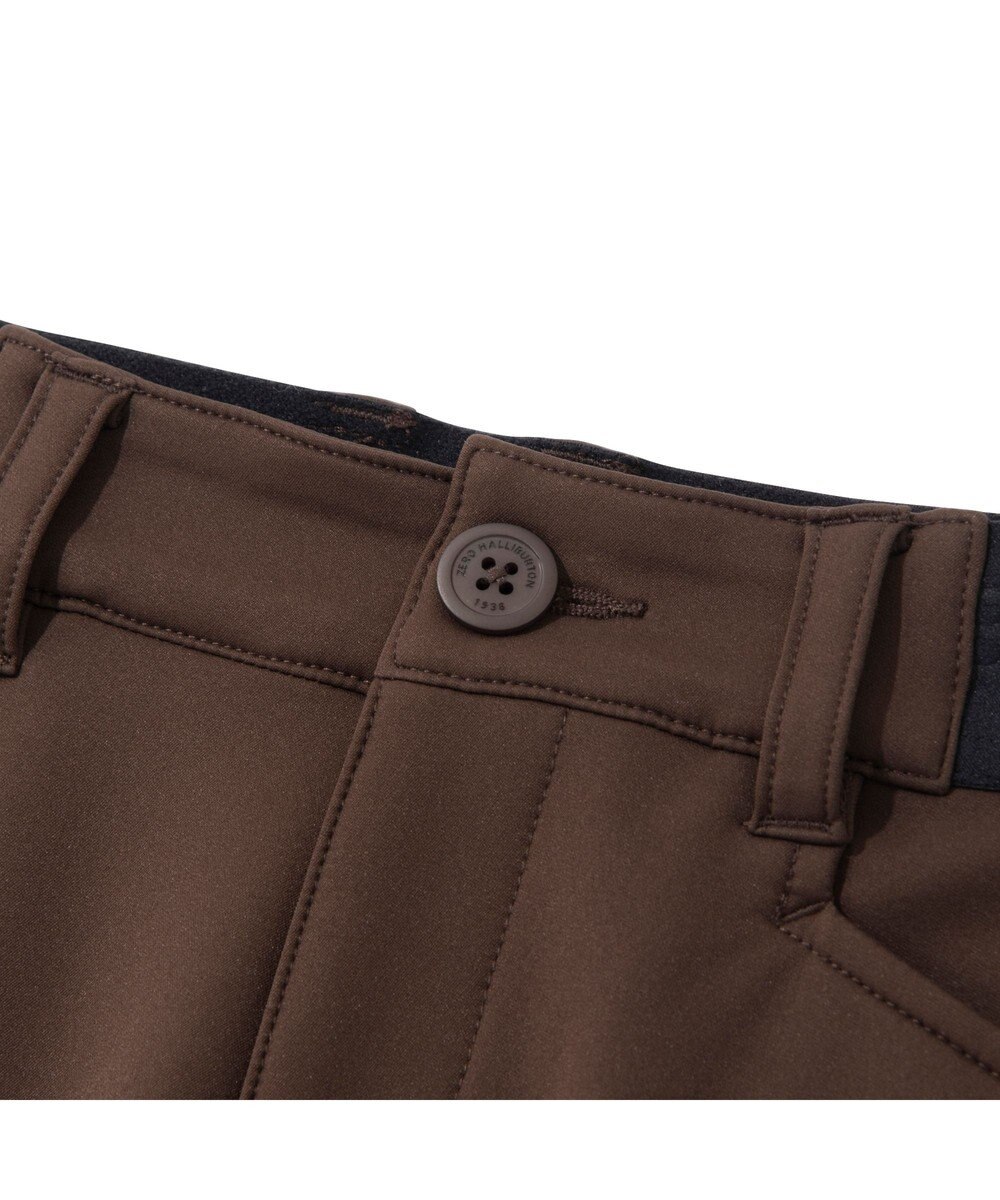 ZERO HALLIBURTON 【防透け加工】アンチシースルーパンツ 82750 洗濯可能 撥水 ストレッチ素材 ゴルフ ZHG-W11a 