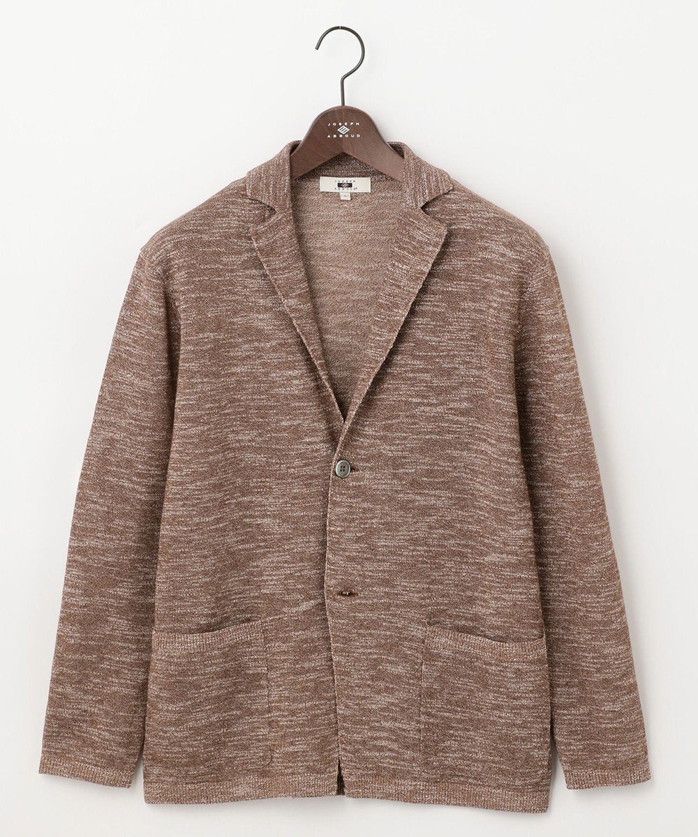 JOSEPH ABBOUD 【サスティナブル】スラブギマ カーディガン 