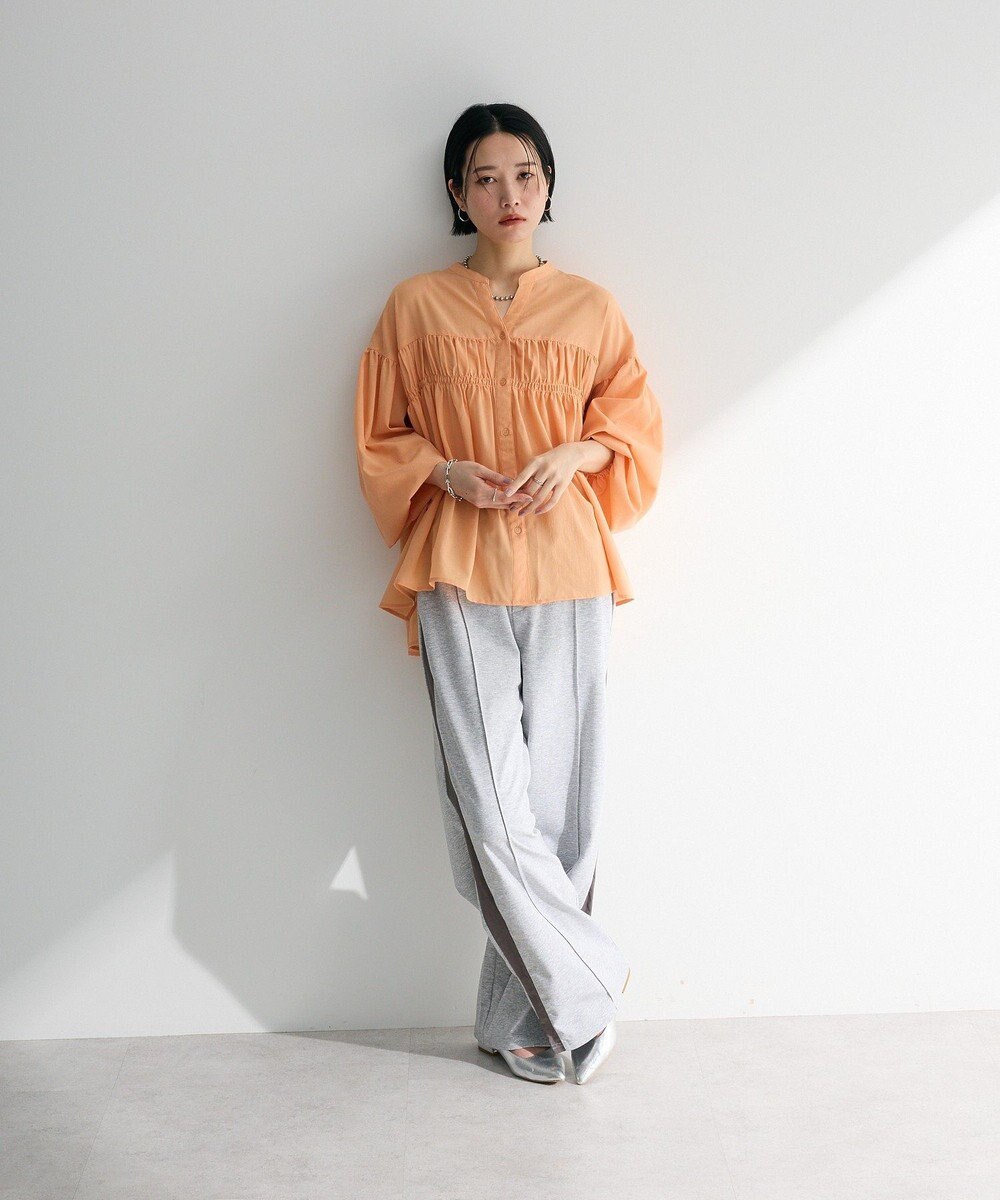 Green Parks シャーリングスキッパーシャツ 