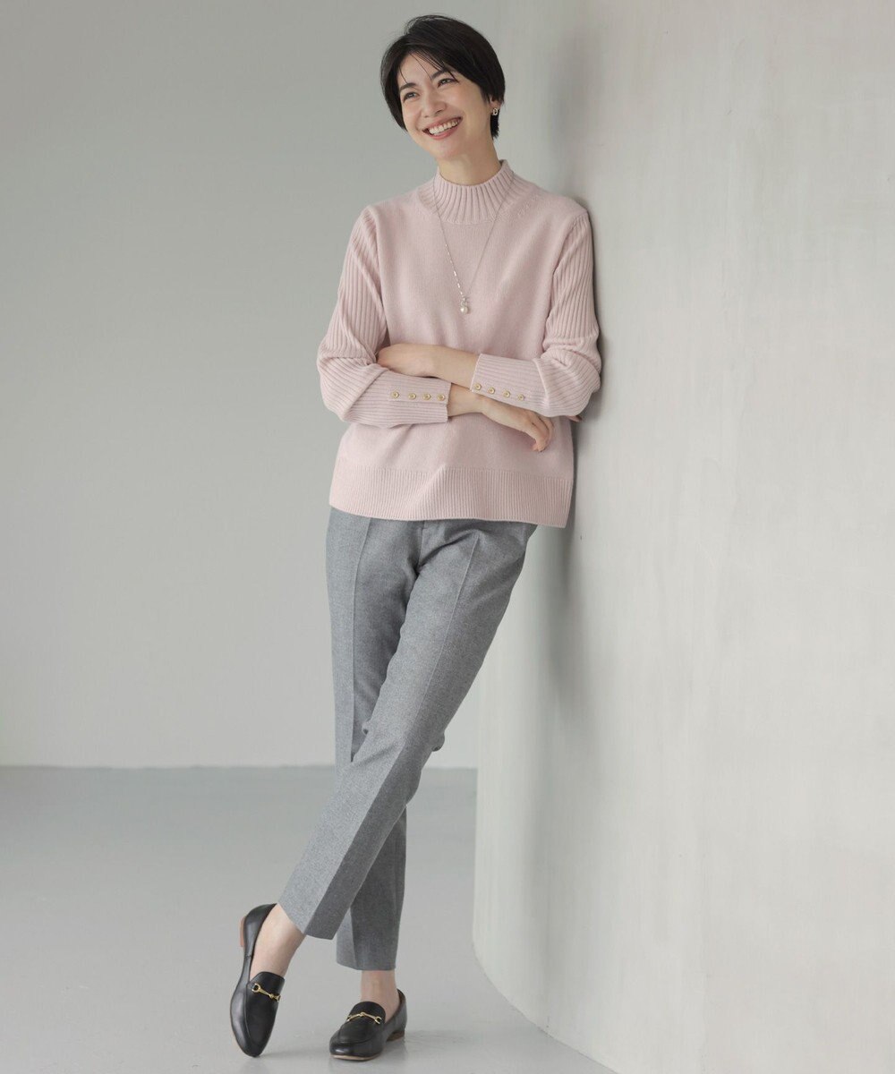 J.PRESS LADIES 【洗える】CASHBIT NEO ハイネックニット 