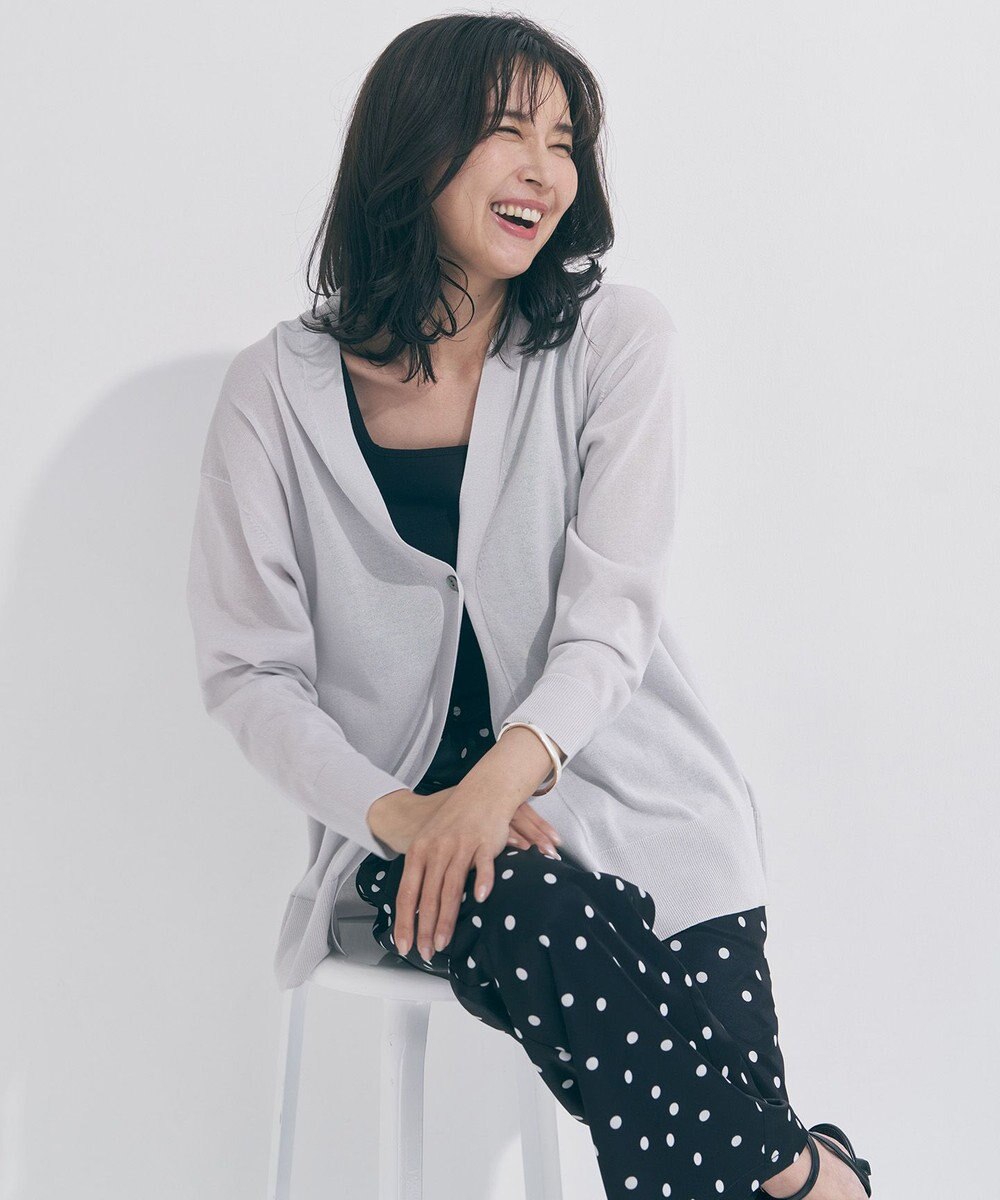 UNFILO L 【WEB限定カラー】イージーカーディガン 