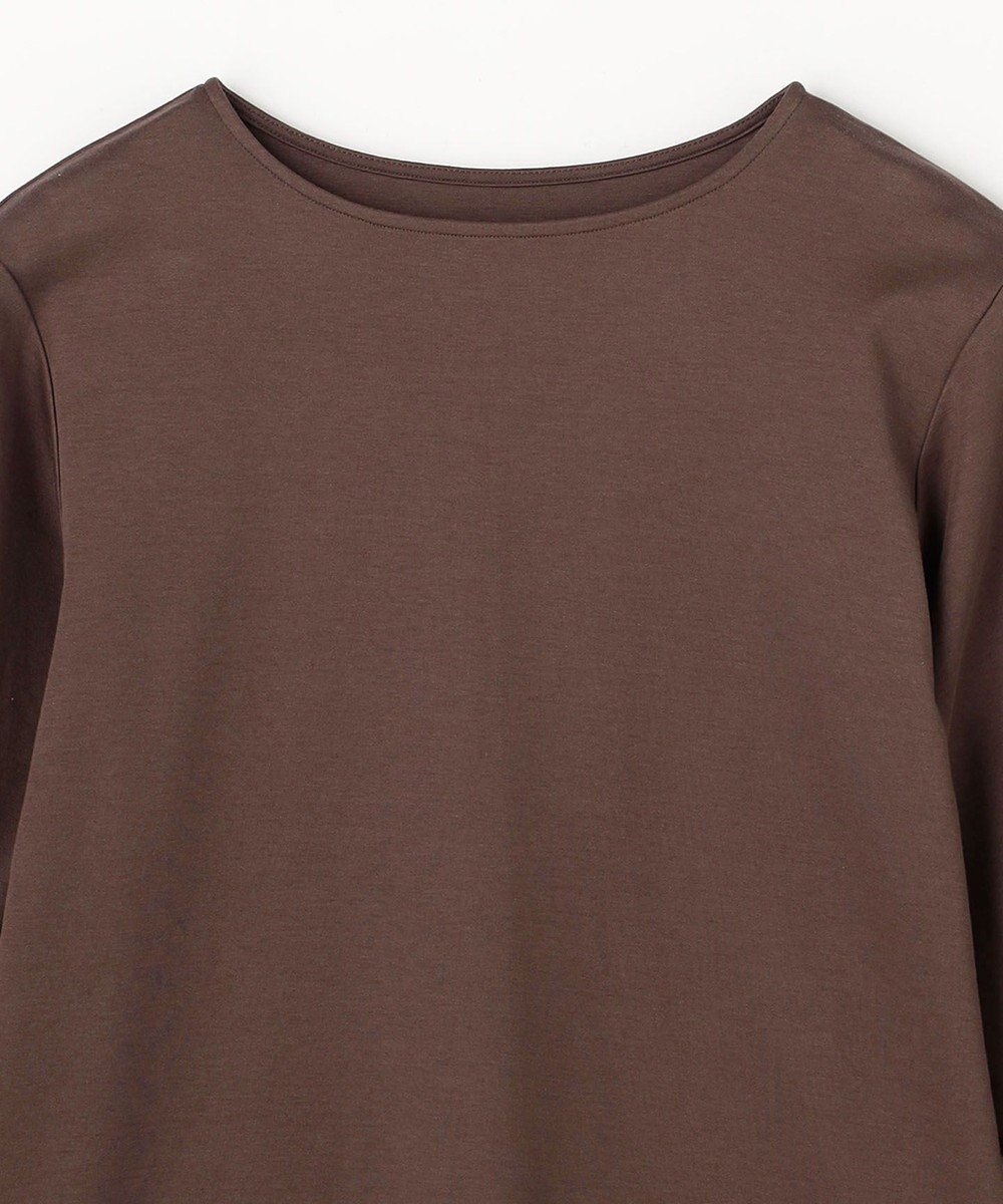 ANY L 【WEB限定】シルケットスムースツイストスリーブカットソー 