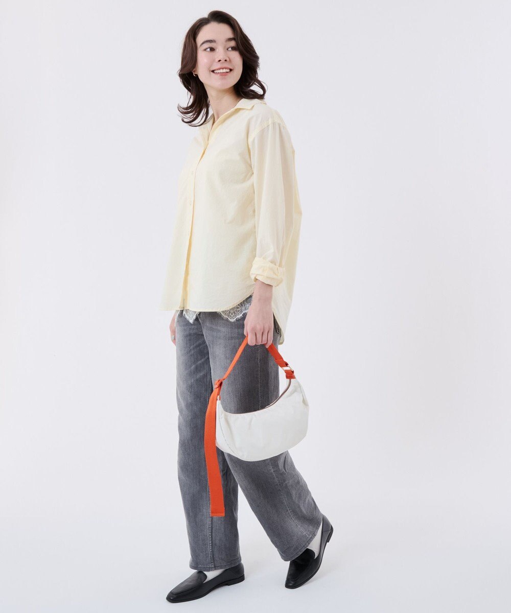 LeSportsac MED HAMMOCK ADJ BAG/メレンゲ/マンダリンウェビング 