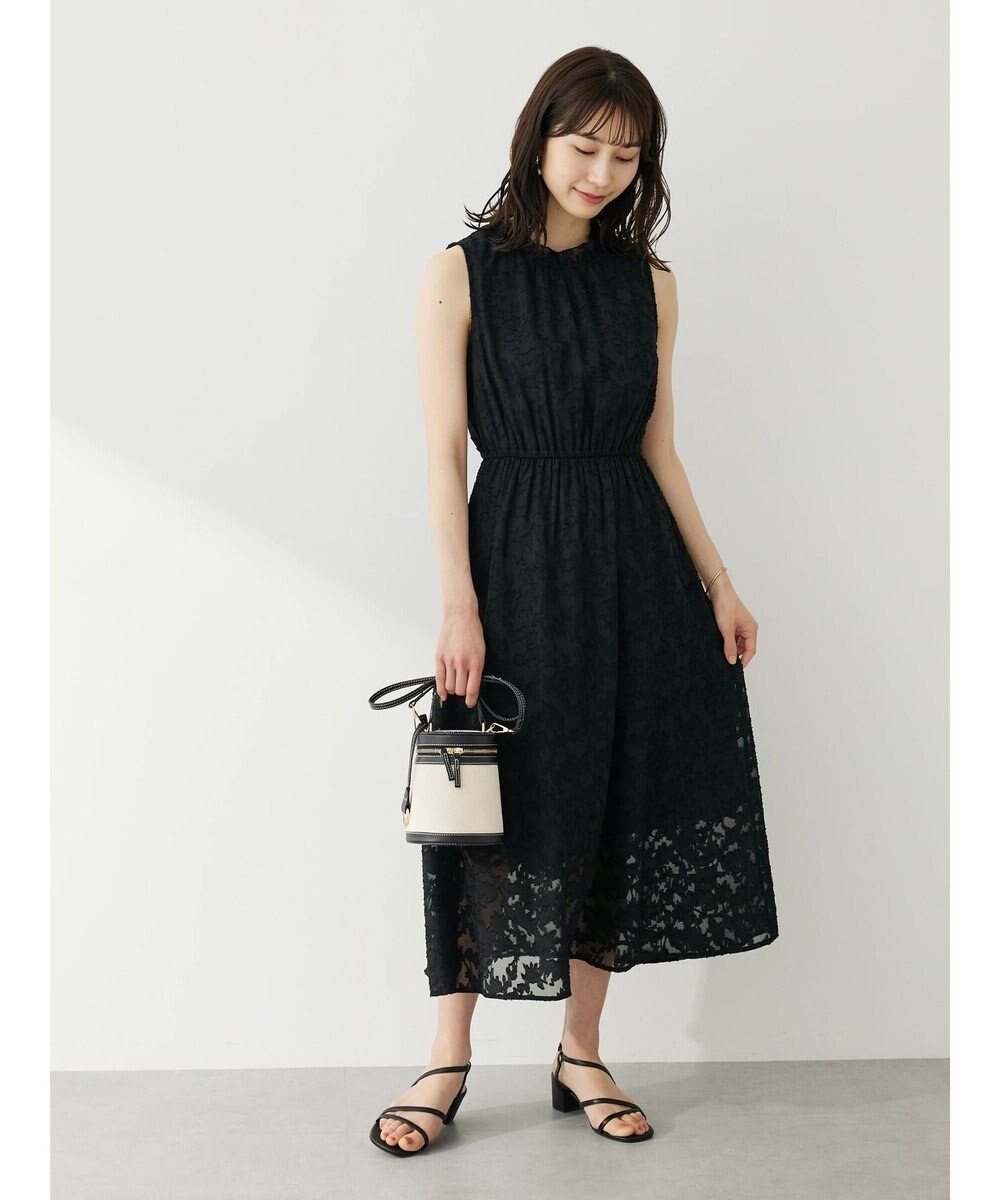 Green Parks ・ＥＬＥＮＣＡＲＥ　ＤＵＥ　フラワージャカードワンピ 