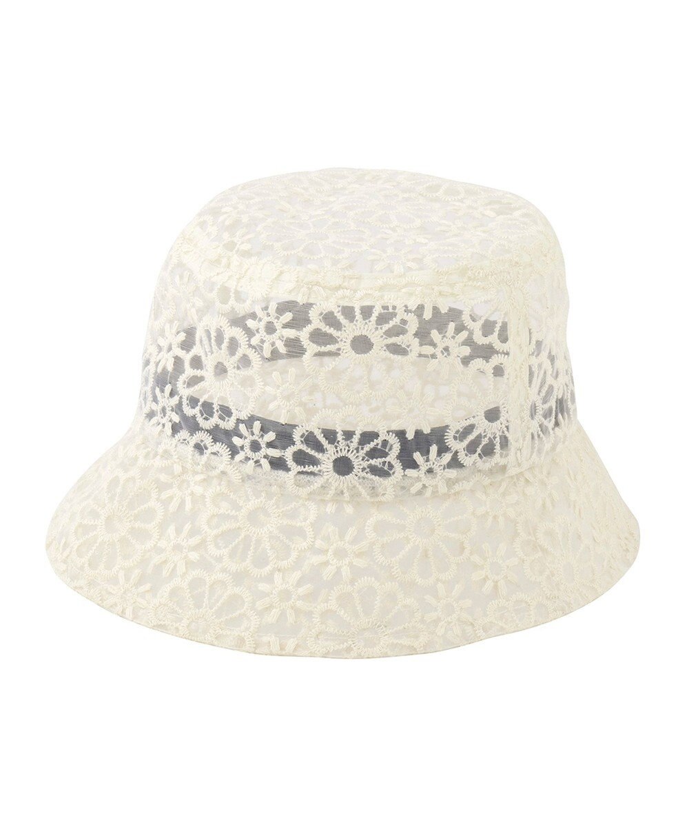 MOONBAT PAUL & JOE(ポール＆ジョー) レースシアーバケットハット 