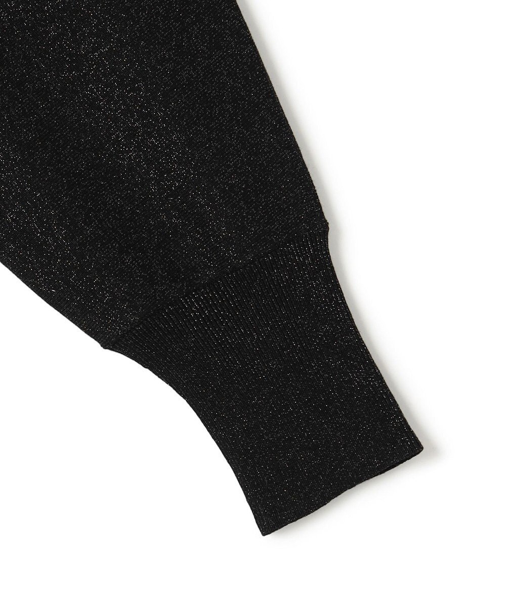 23区 S 【APPLAUDIR】コンパクト ドルマンスリーブ ラメカーディガン 