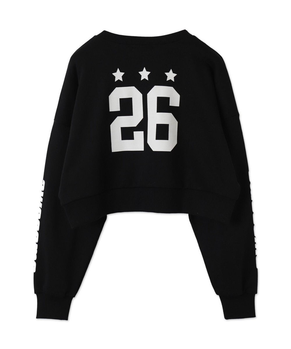 WEGO スターナンバリングショートスウェット 